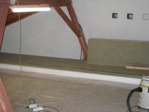 Speicher Bodenisolierung