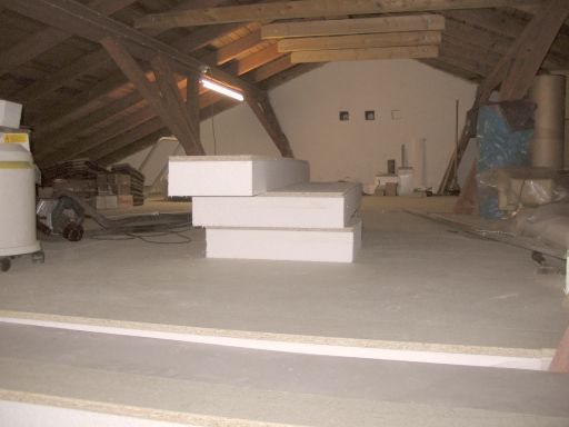 Speicher Bodenisolierung