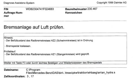 SBC-Diagnose