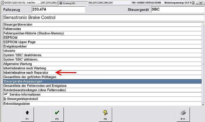 SBC-Diagnose