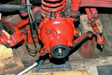 abgedr&uuml;ckte Spurstange