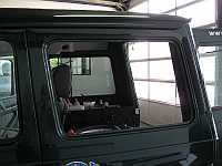 Gep&auml;ckraumscheibe ausgebaut