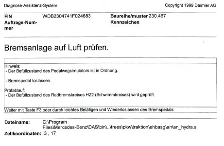 SBC-Diagnose